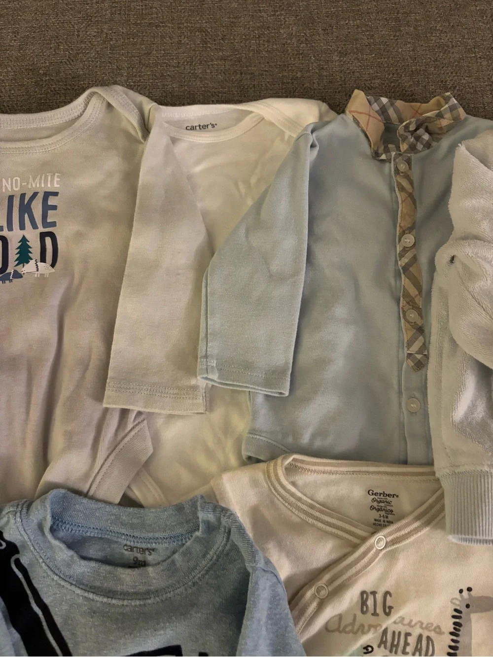 Baby Boy Long Sleeve Clothes Lot-3 months +